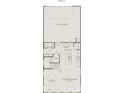 First floor plan featuring a 2 car garage, kitchen, gathering room, and cafe at 14032 Penbury Ln # 332, Charlotte, NC 28273