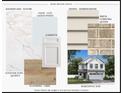 A home specifications chart showing backsplash, paint, cabinets, siding, brick, flooring, and countertops at 1141 Thayer Glen Ct, Charlotte, NC 28213