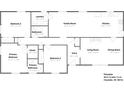 Detailed floorplan showcasing the layout of the home with labeled rooms and dimensions at 4312 Tantilla Cir, Charlotte, NC 28215