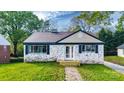 Charming brick home with a well-manicured lawn and inviting front entrance at 112 Circle Dr, Salisbury, NC 28144