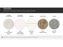 Selection of MSI Carrara Delphi Quartz kitchen countertops, Polar White Venetian Marble bathroom countertops, and Timberlake Linen cabinetry at 1613 Spring Lot Dr, Edgemoor, SC 29712