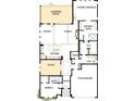 Detailed floor plan showcasing the layout of a two car garage and owner's retreat at 1019 Idyllic Ln, Waxhaw, NC 28173
