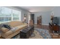 Bright living room with a plush sofa, stylish rug, and ample natural light at 709 Myrtle Dr, Rock Hill, SC 29730