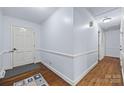 Entryway with hardwood floors and white trim at 3378 Tanglewood Dr, Rock Hill, SC 29732