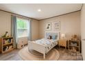 bedroom featuring a single bed and playful decor at 850 Deep Hollow Ct, Clover, SC 29710