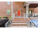 Exterior view showcasing the building's entrance and architectural details at 123 Carriage House Dr, Kannapolis, NC 28081