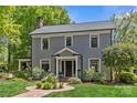 Beautiful home exterior featuring a landscaped yard and inviting front entrance at 1726 The Plz, Charlotte, NC 28205