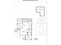 First floor plan showcasing the layout, dimensions, and features of the home at 206 Montclair Dr, Locust, NC 28097
