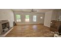 Spacious living room with fireplace and ample natural light at 532 Robinhood Rd # 27, Maiden, NC 28650