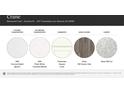 Selections include MSI Carrara Delphi Quartz countertops, Shaw 591 Oyster Oak hard floors, and Timberland Square Linen cabinetry at 2107 Columbidae Ln, Gastonia, NC 28052