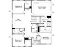 Second-floor plan with an owner's suite, bath, laundry, loft, and three additional bedrooms at 115 Canary Ln # 19, Mooresville, NC 28115