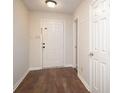 Inviting entryway with new flooring and a white door, perfect for welcoming guests at 1965 Leesburg Dr, Clover, SC 29710