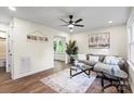 Spacious living room features an inviting neutral color palette and contemporary decor at 232 Avery St, Fort Mill, SC 29715