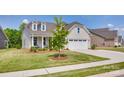 Well-maintained home with a landscaped front yard and a spacious two-car garage at 3029 Trace Meadow Ct, York, SC 29745