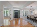 Spacious foyer with hardwood floors and plenty of natural light at 1959 Landry Ln, Rock Hill, SC 29732