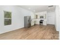 Bright, open kitchen and living area featuring stainless steel appliances and plenty of natural light at 555 Pryor St, Chester, SC 29706