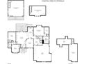 Detailed floor plan showcasing layout of bedrooms, kitchen, living spaces, and garage at 174 Buffalo Creek Dr, Statesville, NC 28677