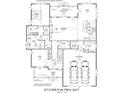 Detailed first-floor floor plan showing layout of rooms and square footage at 120 Starboard Ln # 1, Statesville, NC 28677