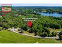 Stunning aerial view of 6766 Little Mountain Rd, Sherrills Ford, NC, showcasing the property's beautiful surroundings near Mountain Creek Park at 6766 Little Mountain Rd, Sherrills Ford, NC 28673