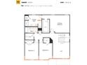 Second floor plan featuring three bedrooms, two bathrooms, and a loft at 918 Windy Oak Ct, Indian Trail, NC 28079