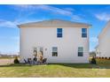 Spacious backyard featuring a patio set, ideal for outdoor dining and relaxation at 2585 Blue Sky Meadows Dr, Monroe, NC 28110