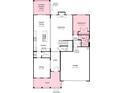 First floor plan featuring a kitchen, casual and formal dining, gathering room, bed, and garage at 13251 Chopin Ridge Rd, Huntersville, NC 28078