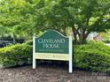 Cleveland House Assisted Living: a Meridian Senior Living community with lush landscaping at 951 Hardin Dr, Shelby, NC 28150