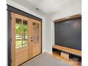 Stylish mudroom with custom storage and natural light at 1207 Carlson Dr, Monroe, NC 28110