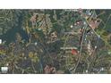 Aerial view of the neighborhood featuring nearby amenities like schools, parks, shopping, and access to the Catawba River at 1221 Brookcrest Ln, Fort Mill, SC 29708
