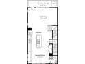 Floorplan features kitchen, casual dining, and outdoor living space at 3132 Stelfox St, Charlotte, NC 28262