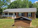 Front exterior view of the house with brick mailbox at 1109 Reid Harkey Rd, Matthews, NC 28105