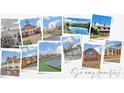 Collage showcasing various community amenities including a gym, playground, pool, and clubhouse at 1026 Slew O Gold Ln, Indian Trail, NC 28079