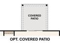 Floorplan detail showing an optional covered patio, extending the living space for outdoor enjoyment at 829 Hallman Branch Ln, Lincolnton, NC 28092