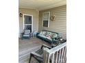 Cozy front porch with comfortable seating and a view of the neighborhood at 3690 Birchwood Ln, Denver, NC 28037