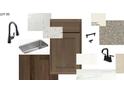 A well-curated selection of kitchen and bath materials, featuring neutral tones and modern fixtures at 4025 Grommet Ct # 5, Matthews, NC 28105