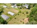 Expansive property featuring greenhouses, garden plots, and a well-maintained home in a serene setting at 1687 Windy Hill Ln, Great Falls, SC 29055