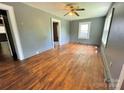 Inviting living room with beautiful hardwood floors, neutral walls, and bright natural light at 736 7Th Sw Ave, Hickory, NC 28602
