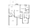 Detailed floor plan showcasing the layout of the home, including bedrooms, bathrooms, and living areas at 11332 Ridge Oak Dr, Charlotte, NC 28273
