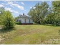 Backyard landscape with the view of the house at 324 State St, Rock Hill, SC 29730