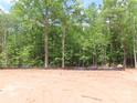 Cleared lot showcases the natural beauty of the surrounding woods, ready for landscaping at 2099 Cedar Rd, York, SC 29745