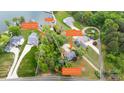 Lakefront property aerial view highlighting lot size, location, and proximity to the water at 4516 Kiser Island Rd # 1, Terrell, NC 28682