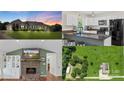 Property montage showcases exterior, kitchen, living room, and aerial view, giving a comprehensive look at 4916 Ritchie Rd, Lincolnton, NC 28092