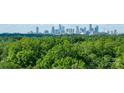 Scenic view showcasing a lush green landscape with a city skyline, blending nature and urban living at 2715 Selwyn Ave # 36, Charlotte, NC 28209