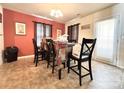 Cozy dining area with a dining table and chairs at 815 Fescue Ct, Charlotte, NC 28216