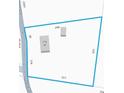 Map outlining the property boundaries, showing home location and acreage in the surrounding neighborhood at 156 Hurst Dr, Statesville, NC 28677