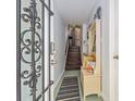 Entryway featuring a decorative door with bench seat and coat hooks at 415 W 7Th St # F, Charlotte, NC 28202