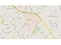 Detailed map showcasing the OakHurst neighborhood, nearby roads, and surrounding areas at 4311 Commonwealth Ave, Charlotte, NC 28205