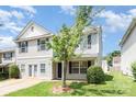 Beautiful two-story home with a well-kept lawn and inviting curb appeal at 5141 Grays Ridge Dr, Charlotte, NC 28269