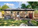 A spacious backyard, including a patio area, perfect for outdoor gatherings and relaxation at 1111 Green Street Ext, Rock Hill, SC 29730