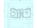 Upper level floor plan featuring two bedrooms and an attic at 301 General As Johnston St, Stanley, NC 28164